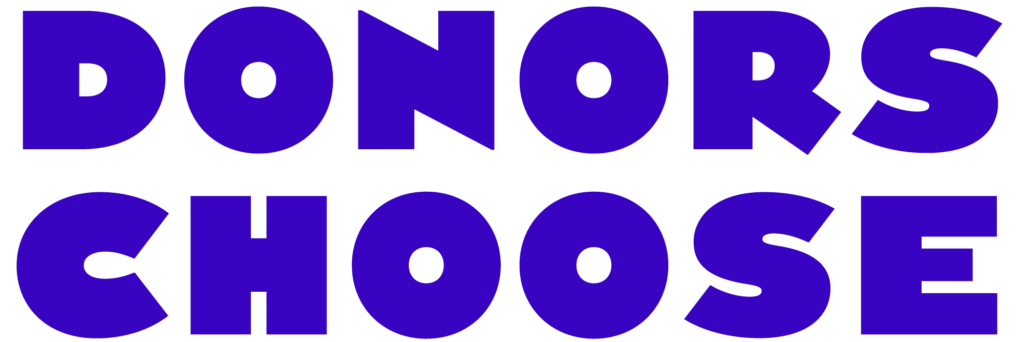 DonorsChoose Logo in blue purple